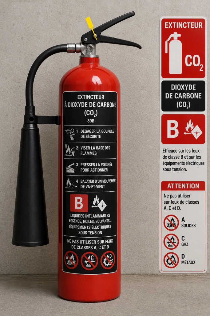 Extincteur Co2